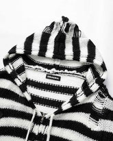 Gestreifter Hoodie „Be Found“